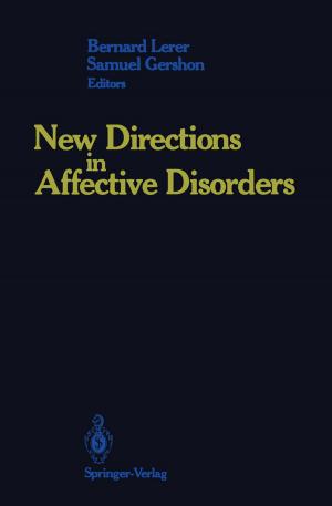 Cover of the book New Directions in Affective Disorders by Norbert Gaillard