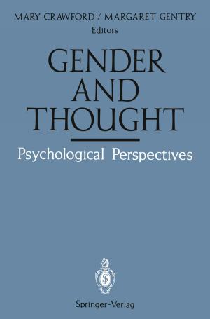 Cover of the book Gender and Thought: Psychological Perspectives by Siamak Cyrus Khojasteh, Harvey Wong, Cornelis E.C.A. Hop