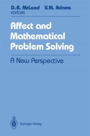 Cover of the book Affect and Mathematical Problem Solving by Steven Coutinho