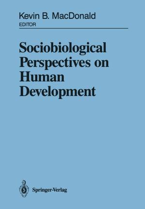 Cover of the book Sociobiological Perspectives on Human Development by Théodore de Saussure