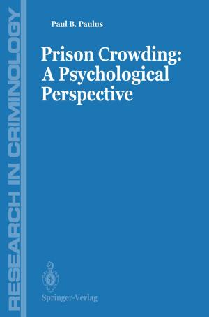 Cover of the book Prisons Crowding: A Psychological Perspective by Gregory Davis