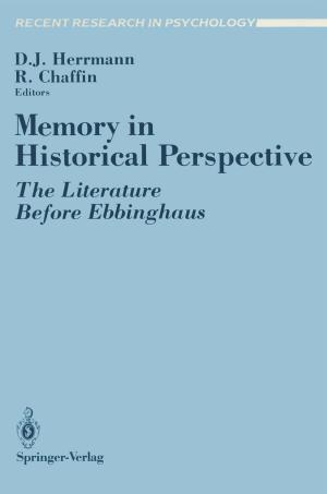 Cover of the book Memory in Historical Perspective by Xinyuan Wang, Douglas Reeves