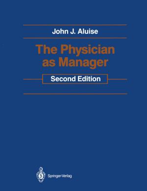Book cover of The Physician as Manager