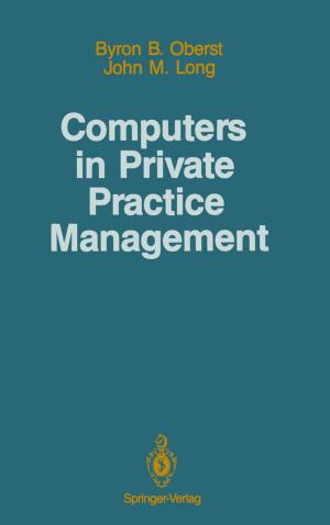 Cover of the book Computers in Private Practice Management by Robert Allen Carlton