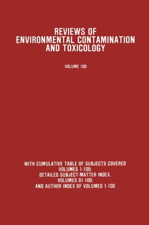 Cover of the book Reviews of Environmental Contamination and Toxicology by Ronald W. Shonkwiler