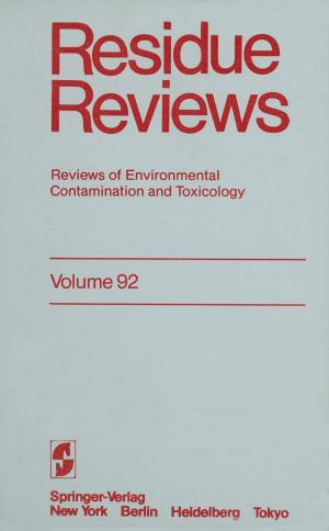 Cover of the book Residue Reviews by C. Alexander Valencia, M. Ali Pervaiz, Ammar Husami, Yaping Qian, Kejian Zhang