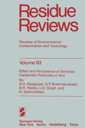Cover of the book Residue Reviews by Hilary Ockendon, John R. Ockendon