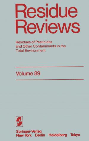 Cover of the book Residue Reviews by Robert L. Schalock, William E. Kiernan