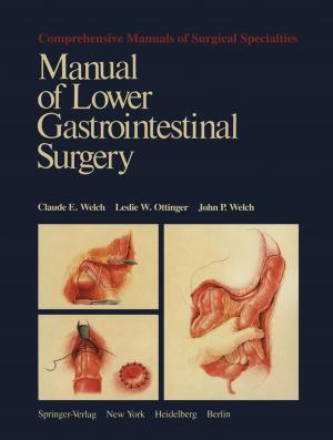 Cover of the book Manual of Lower Gastrointestinal Surgery by Adrian-Mihail Stoica, Toader Morozan, Vasile Dragan