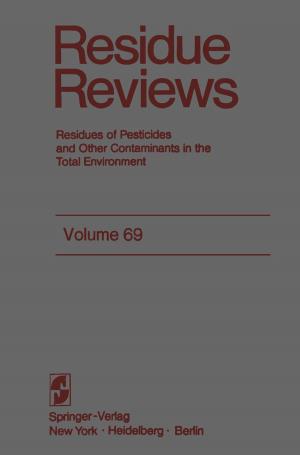 Cover of the book Residue Reviews by Lawrence D. Robbins