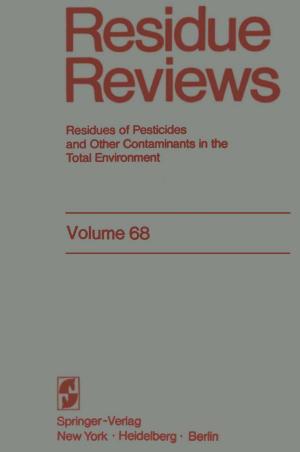 Cover of the book Residue Reviews by Francis A. Gunther