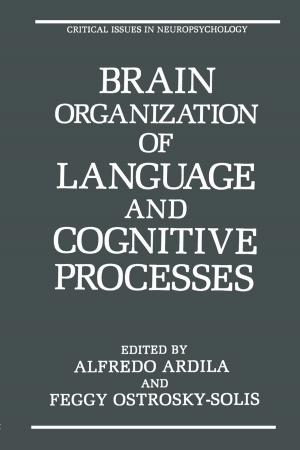 Cover of the book Brain Organization of Language and Cognitive Processes by N. Anderson