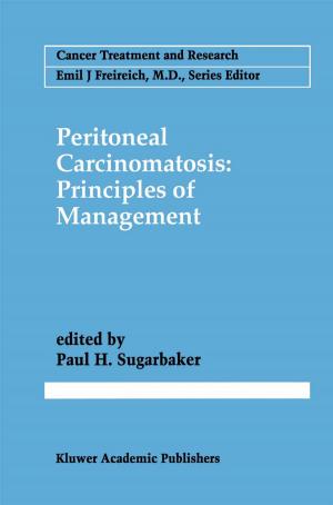 Cover of the book Peritoneal Carcinomatosis: Principles of Management by Mark Stenhoff