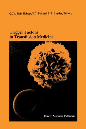 Cover of Trigger Factors in Transfusion Medicine