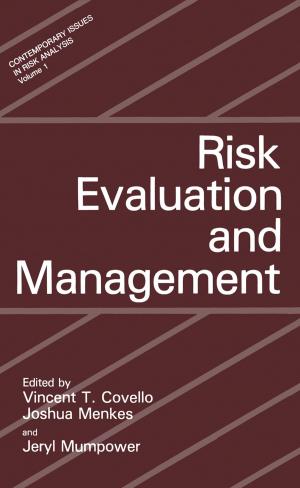 Cover of the book Risk Evaluation and Management by 