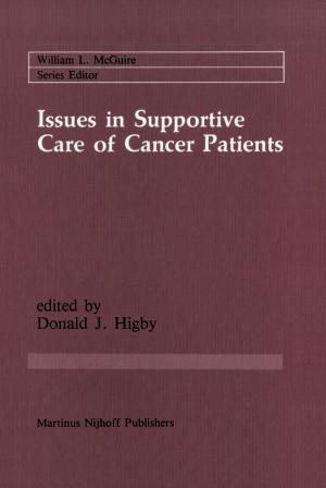 Cover of the book Issues in Supportive Care of Cancer Patients by Samuel Eilon
