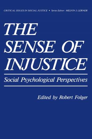 Cover of the book The Sense of Injustice by Erik Peper, Catherine F. Holt