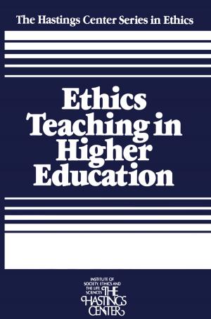 Cover of the book Ethics Teaching in Higher Education by 