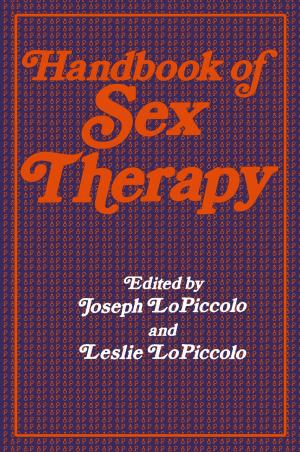 Cover of the book Handbook of Sex Therapy by Valérie Mespoulet