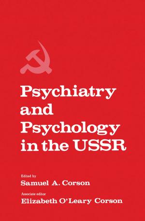 Cover of the book Psychiatry and Psychology in the USSR by A. I. Perel man