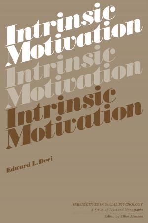 Cover of the book Intrinsic Motivation by Susan M. De Vos