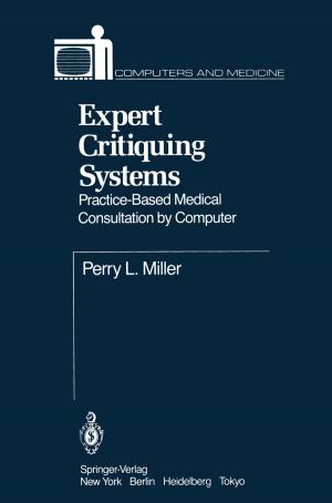 Cover of the book Expert Critiquing Systems by Ronald S. Arellano