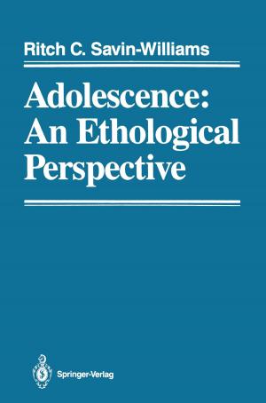 Cover of the book Adolescence: An Ethological Perspective by Alain Zuur, Elena N. Ieno, Neil Walker, Anatoly A. Saveliev, Graham M. Smith