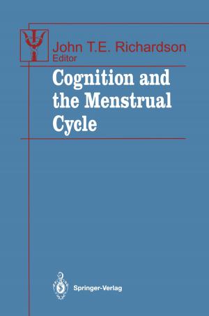 Cover of the book Cognition and the Menstrual Cycle by Tao C. Hsu, Kurt Benirschke