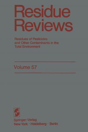 Cover of the book Residue Reviews by Örn B. Bodvarsson, Hendrik Van den Berg