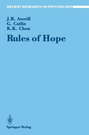 Cover of the book Rules of Hope by Marta L. Axelson, David Brinberg