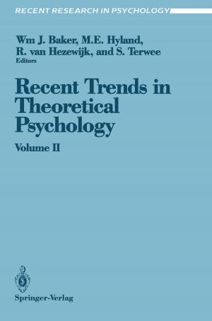Cover of the book Recent Trends in Theoretical Psychology by Robert Geipel
