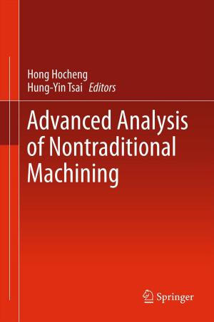 Cover of the book Advanced Analysis of Nontraditional Machining by David Ruppert, David S. Matteson