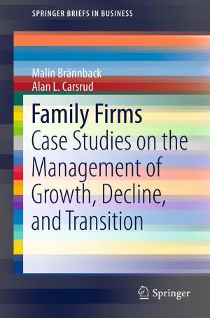 Cover of the book Family Firms by 