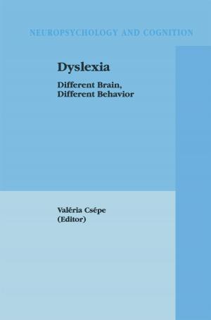 Cover of the book Dyslexia by Charles A. Kiesler, Celeste G. Simpkins