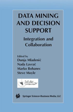 Cover of the book Data Mining and Decision Support by Meni Koslowsky, Avraham N. Kluger, Mordechai Reich
