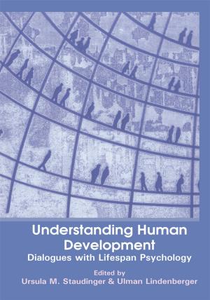 Cover of the book Understanding Human Development by Karl-Heinz Zimmermann