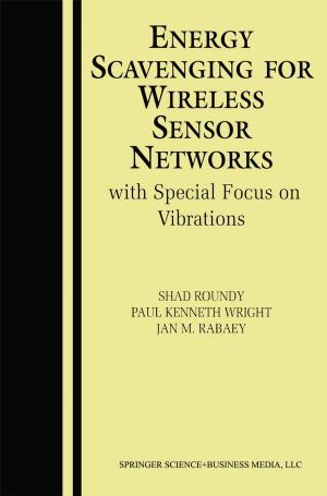 Book cover of Energy Scavenging for Wireless Sensor Networks