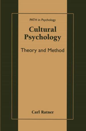 Cover of the book Cultural Psychology by Meni Koslowsky, Avraham N. Kluger, Mordechai Reich