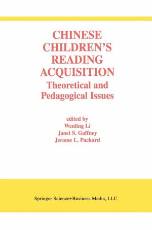 Cover of the book Chinese Children’s Reading Acquisition by Maria E. Ariza, Gautam N. Bijur, Marshall V. Williams