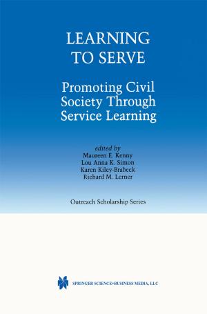 Cover of the book Learning to Serve by Arthur R. Zeiner, Debra Bendell, C. Eugene Walker