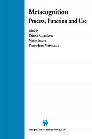 Cover of the book Metacognition by Ivan Djordjevic, William Ryan, Bane Vasic