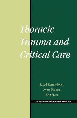 Cover of the book Thoracic Trauma and Critical Care by 