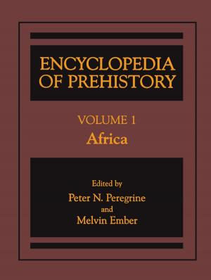Cover of the book Encyclopedia of Prehistory by Avigdor Klingman, Esther Cohen
