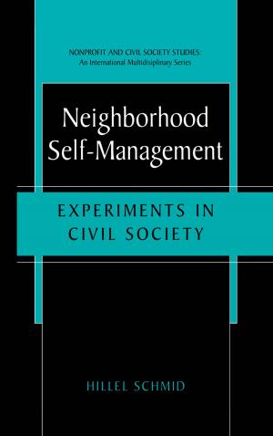 Book cover of Neighborhood Self-Management