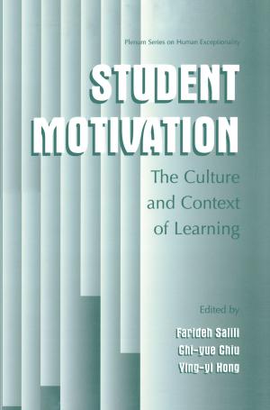 Cover of the book Student Motivation by Benjamin B. Wolman