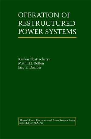 Cover of the book Operation of Restructured Power Systems by Collectif