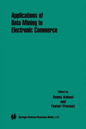 Cover of the book Applications of Data Mining to Electronic Commerce by B.L. Cohen