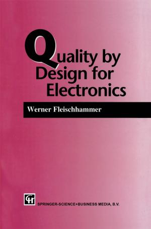Cover of the book Quality by Design for Electronics by John Chase