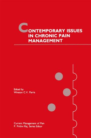 Cover of the book Contemporary Issues in Chronic Pain Management by 
