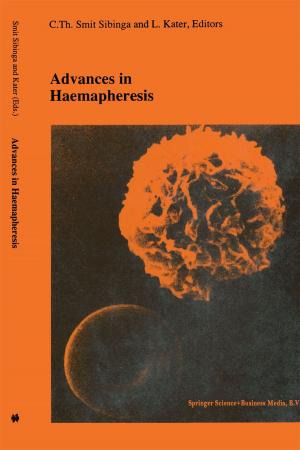 Cover of the book Advances in haemapheresis by JUDY SEBBA AND LORETTO LAMBE JAMES HOGG